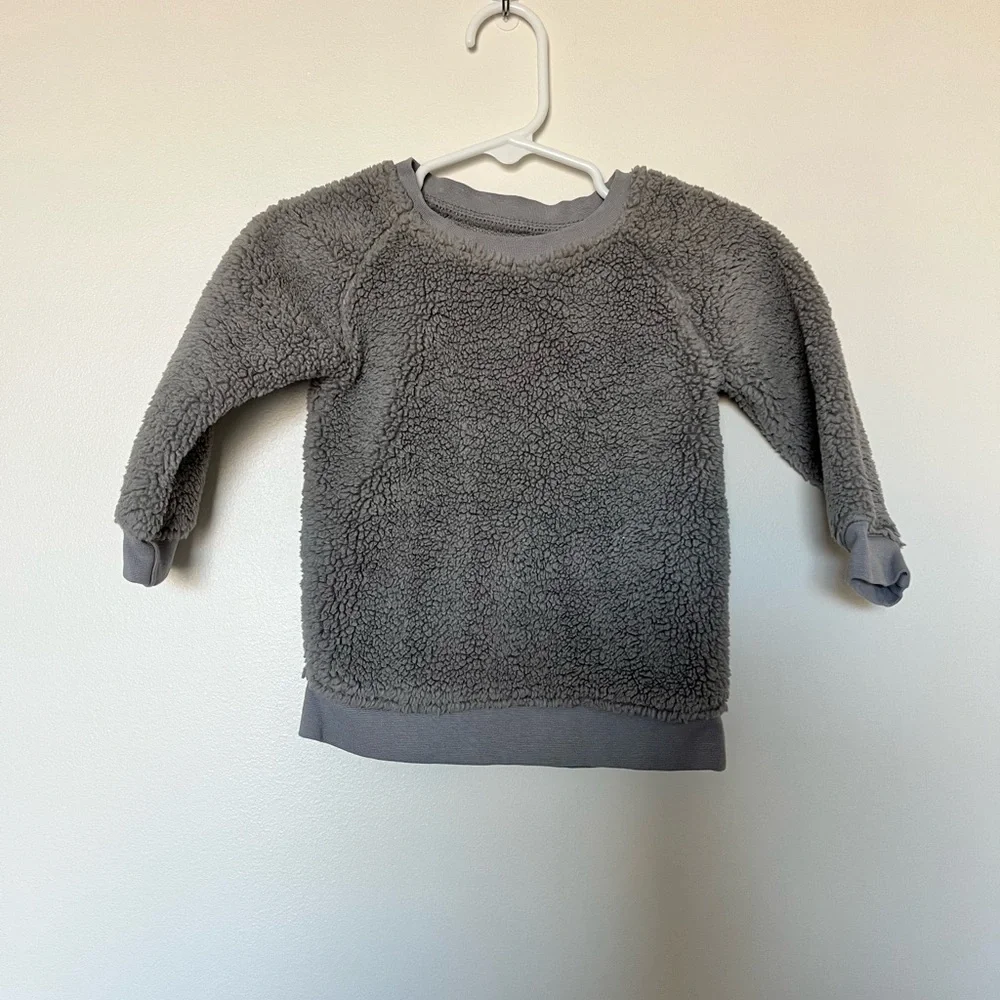 Monica + Andy Sherpa Crewneck Sweatshirt